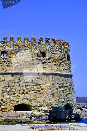 Image of Fortification: Venetian castle (Koules), in Crete, Greece