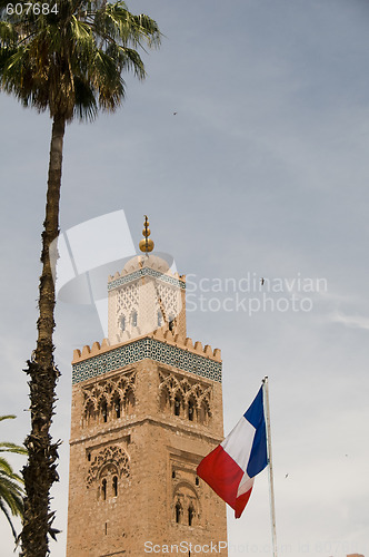 Image of koutubia mosque marrakech morocco