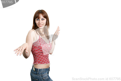 Image of happy young woman