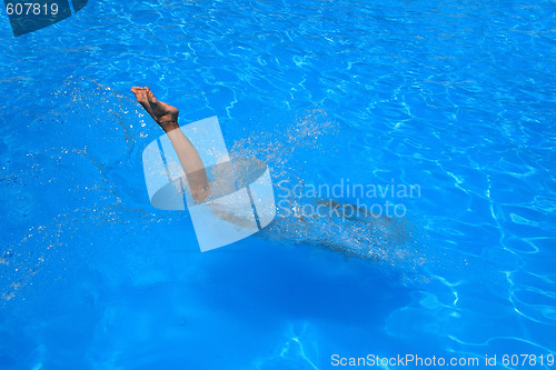 Image of Pretty blonde woman 
