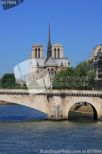 Image of The Notre Dame in Paris