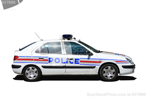 Image of French police car