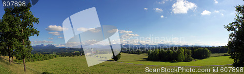 Image of beautiful summer landscape