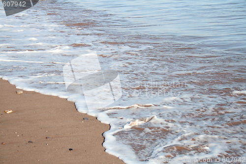 Image of frothy waves