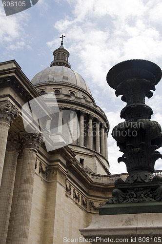 Image of the pantheon paris france