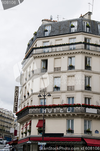 Image of typical hotel paris france