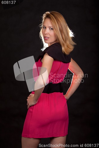 Image of Hot pink dress