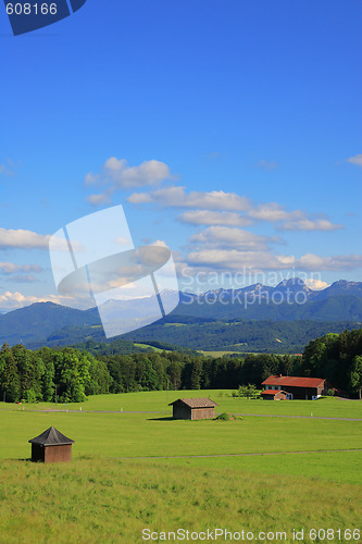 Image of beautiful summer landscape