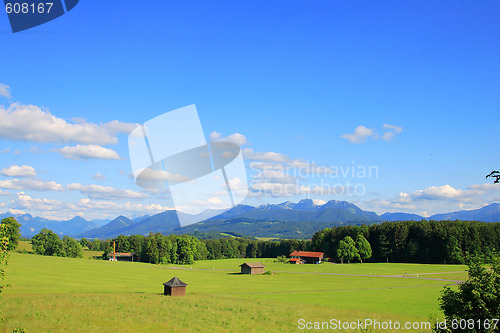 Image of beautiful summer landscape