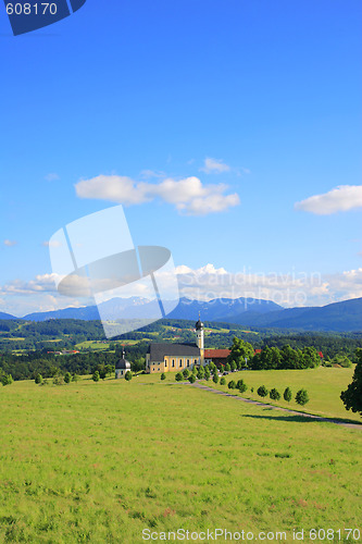 Image of beautiful summer landscape