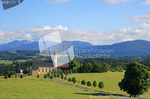 Image of beautiful summer landscape