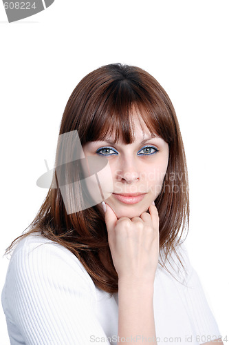 Image of happy young woman