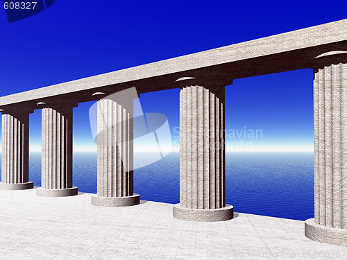 Image of pillars