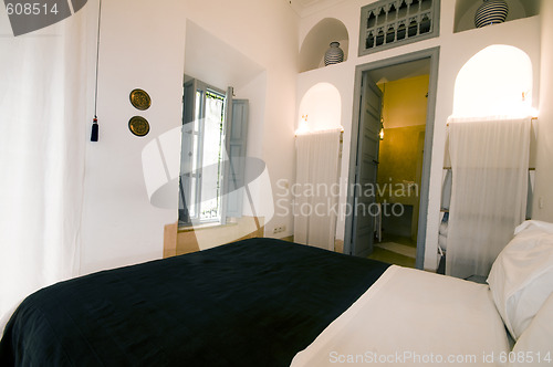 Image of suite in riad hotel house in marrakech morocco