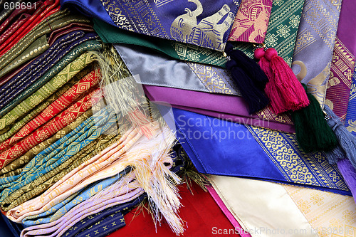 Image of Colorful textiles