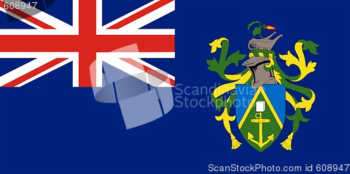 Image of Pitcairn islands flag