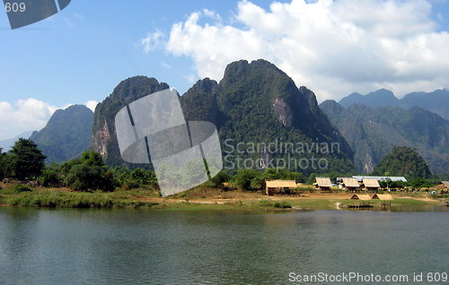 Image of Vang Vieng. Laos