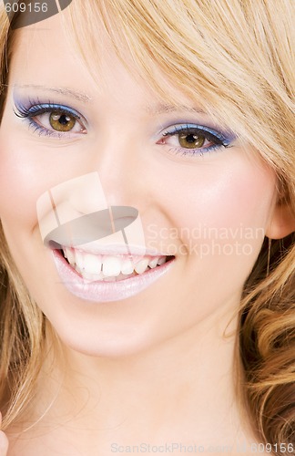 Image of happy teenage girl