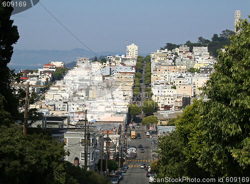 Image of San Francisco From Lombard Street