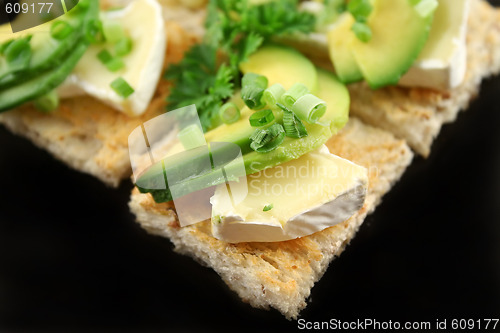 Image of Camembert And Avocado Bites 