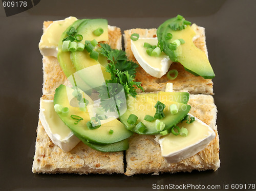 Image of Camembert And Avocado Bites