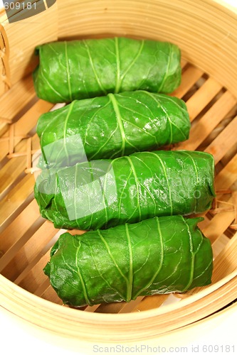 Image of Steamed Asian Cabbage Rolls 2