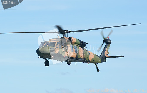 Image of Army Blackhawk Chopper