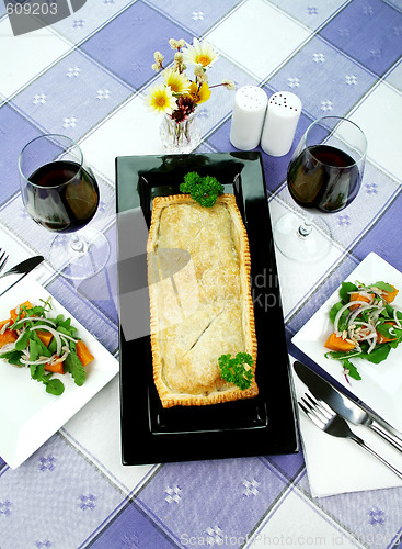 Image of Mushroom And Leek Strudel