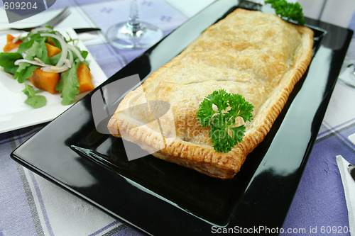 Image of Mushroom And Leek Strudel