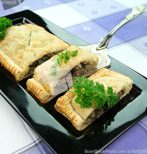 Image of Mushroom And Leek Strudel