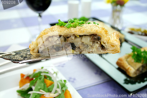 Image of Mushroom And Leek Strudel
