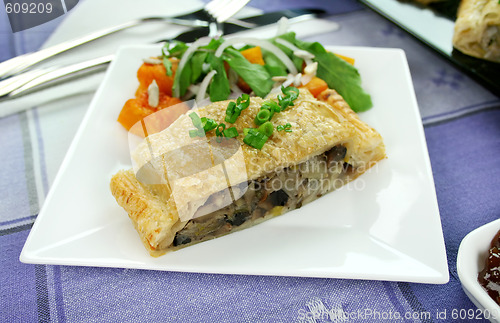 Image of Mushroom And Leek Strudel