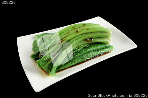 Image of Soy Sauce On Choy Sum 2