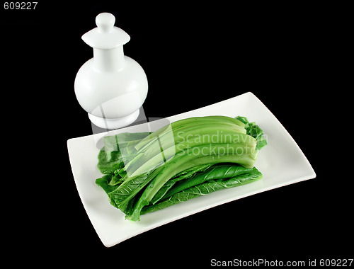 Image of Choy Sum And Soy Sauce