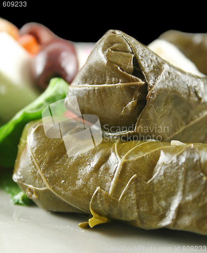 Image of Dolmades And Salad