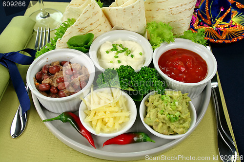 Image of Mexican Vegetarian Platter