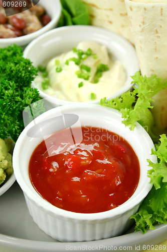 Image of Tomato Salsa And Sour Cream