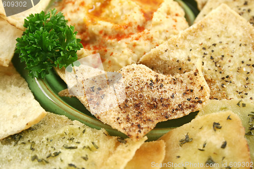 Image of Corn Chips And Hommus