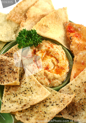 Image of Pita Crisps And Hommus