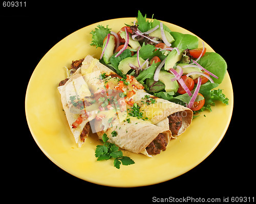 Image of Beef And Bean Enchiladas