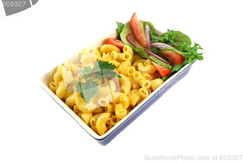 Image of Macaroni Cheese And Salad