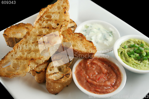 Image of Turkish Bread And Dips 5