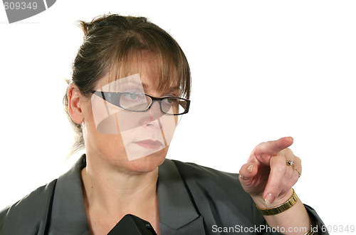 Image of Gesticulating Businesswoman 2