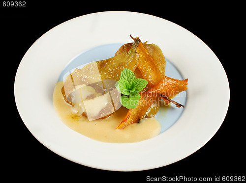 Image of Orange Poached Pears 1