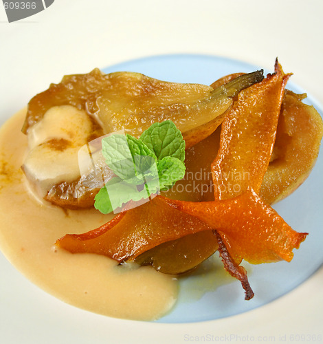 Image of Orange Zest Poached Pears