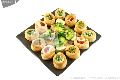 Image of Vol Au Vonts And Camembert Bites