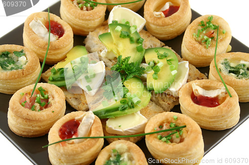 Image of Camembert Bites And Vol Au Vonts