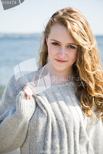 Image of Beautiful summer girl