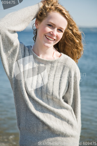 Image of Beautiful summer girl