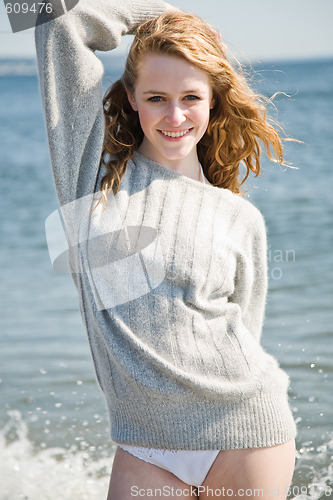 Image of Beautiful summer girl